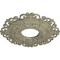 Ekena Millwork Orrington Medallion (Canopies up to 6 1/4"), 22"OD x 6 1/4"ID x 1 3/4"P, Castle Stone Crackle CM22ORCSC - alternate 3